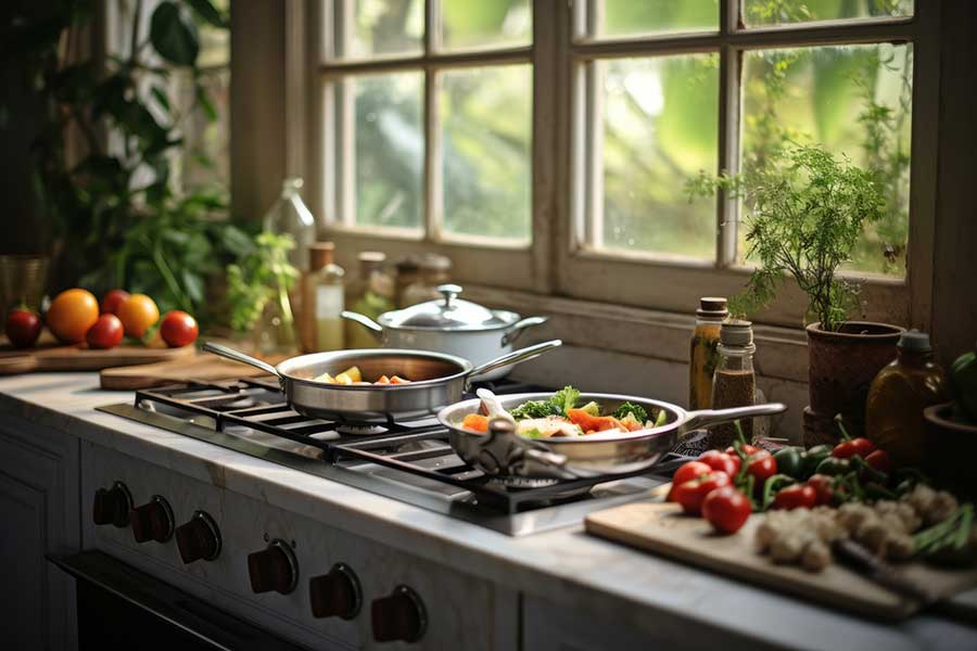 cooking pans